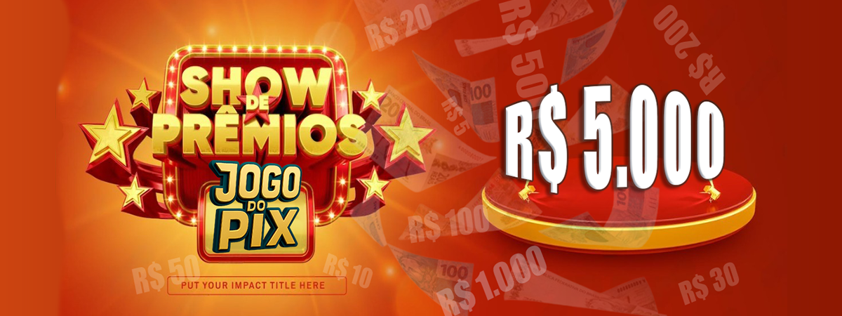 💎 Mega PixZão – R$ 1,00 (até R$ 5.000) na hora!